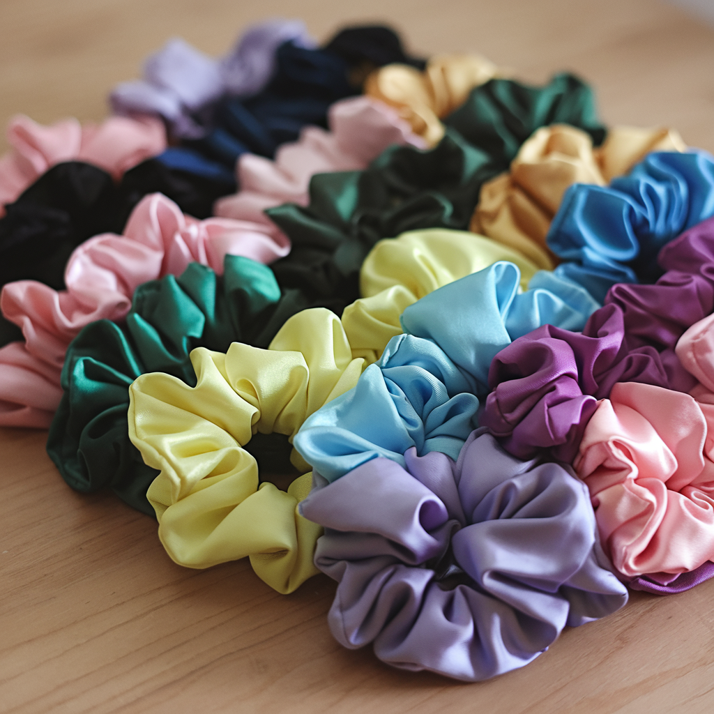 Top 5 Benefits of Satin Scrunchies for Thick Hair | Crowned by Royalty