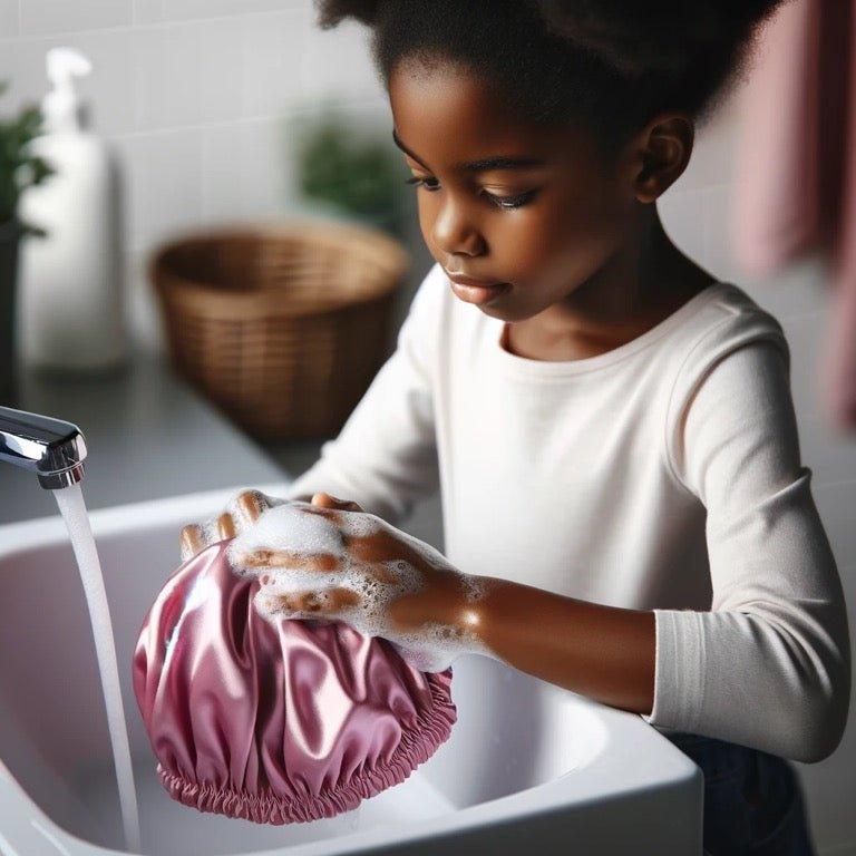 How to Wash Satin Bonnets - Crowned by Royalty