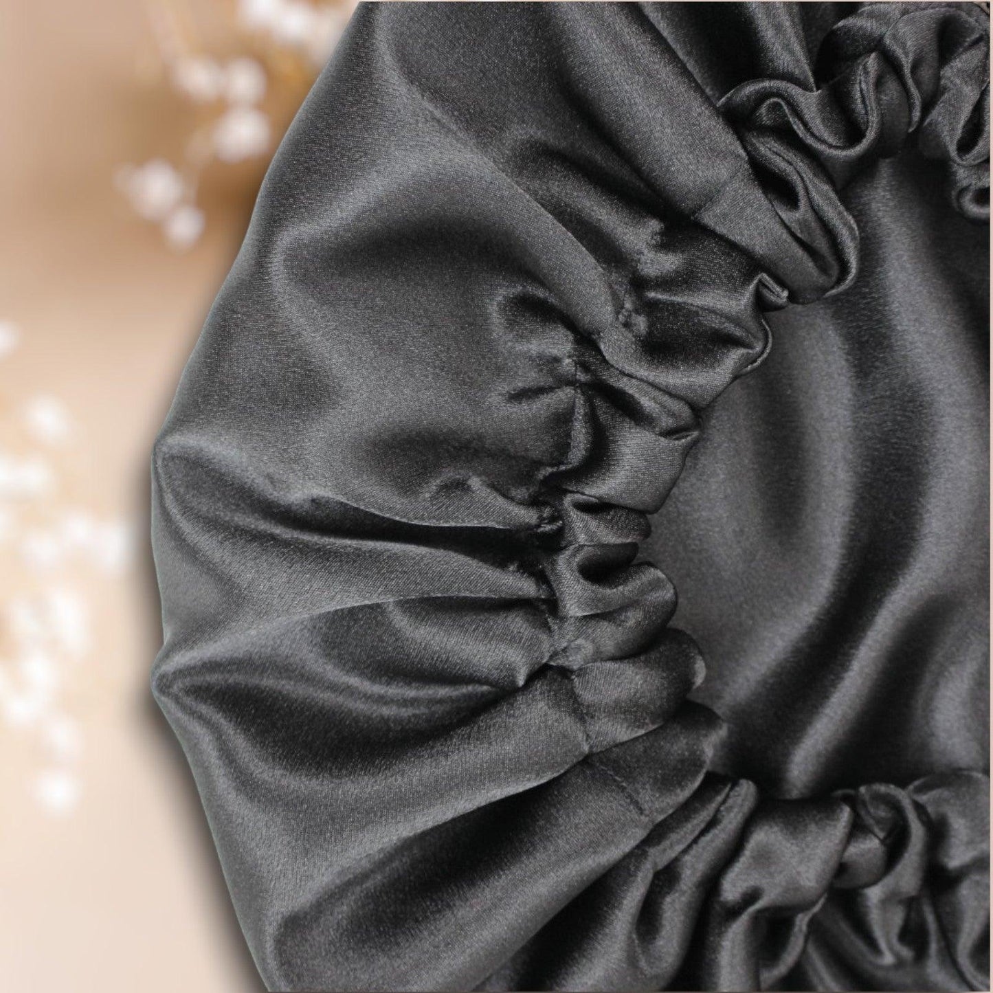 BLVCK Satin Bonnet - Ultimate Style and Hair Protection - Crowned by Royalty