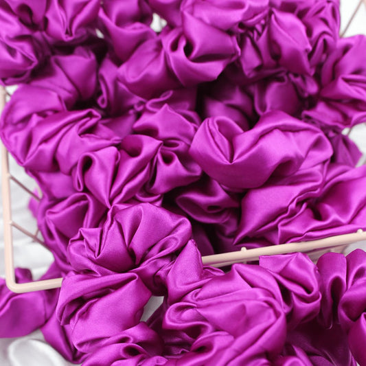 Violeta Satin Scrunchies - Crowned by RoyaltySmall