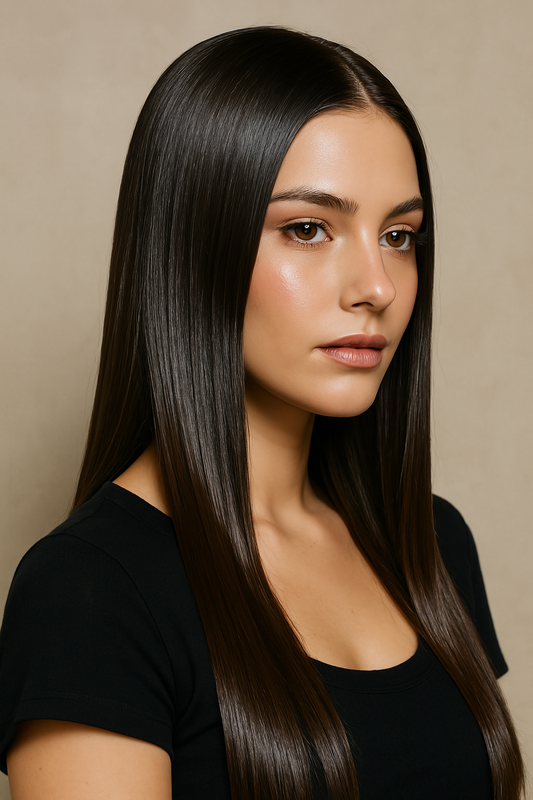✨ 2025 Hair Trend Alert: “Glass Hair” is Back — Sleeker, Shinier &amp; Cooler Than Ever