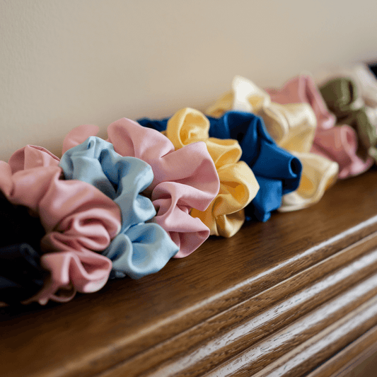 Why Satin Scrunchies Are the Secret to Healthier Hair? - Crowned by Royalty