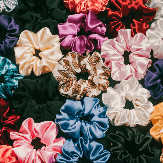 Do Satin Scrunchies Actually Work? Benefits for Healthier, Happier Hair - Crowned by Royalty