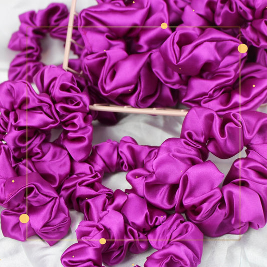The Key Benefits of Using Satin Scrunchies for Your Hair - Crowned by Royalty