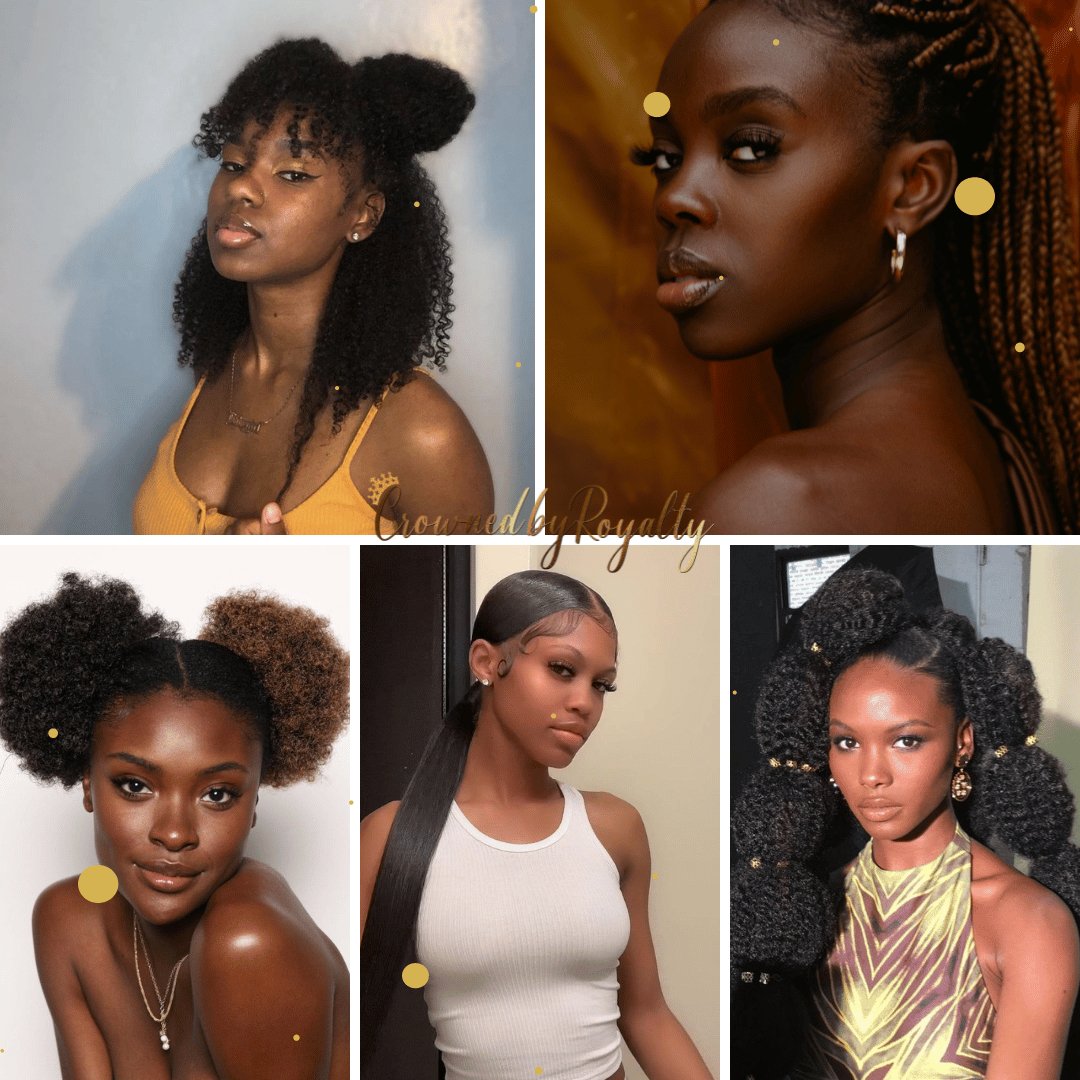 Trending Hair Styles to Try with Satin Scrunchies and Satin Bonnets - Crowned by Royalty