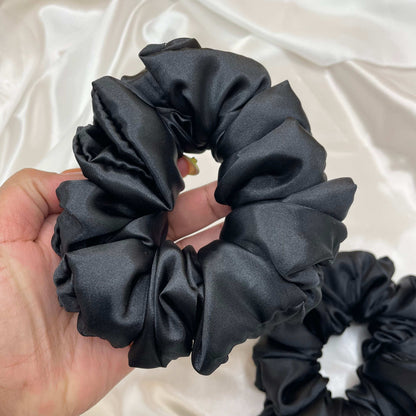 Midnight Luxe - Extra Large Satin Scrunchie