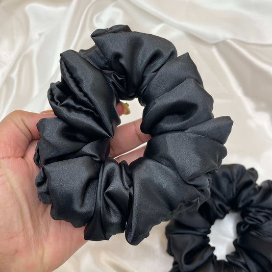 Midnight Luxe - Extra Large Satin Scrunchie