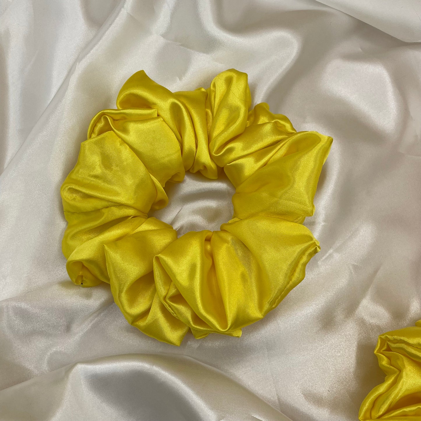 Sunshine Glow - Extra Large Satin Scrunchie