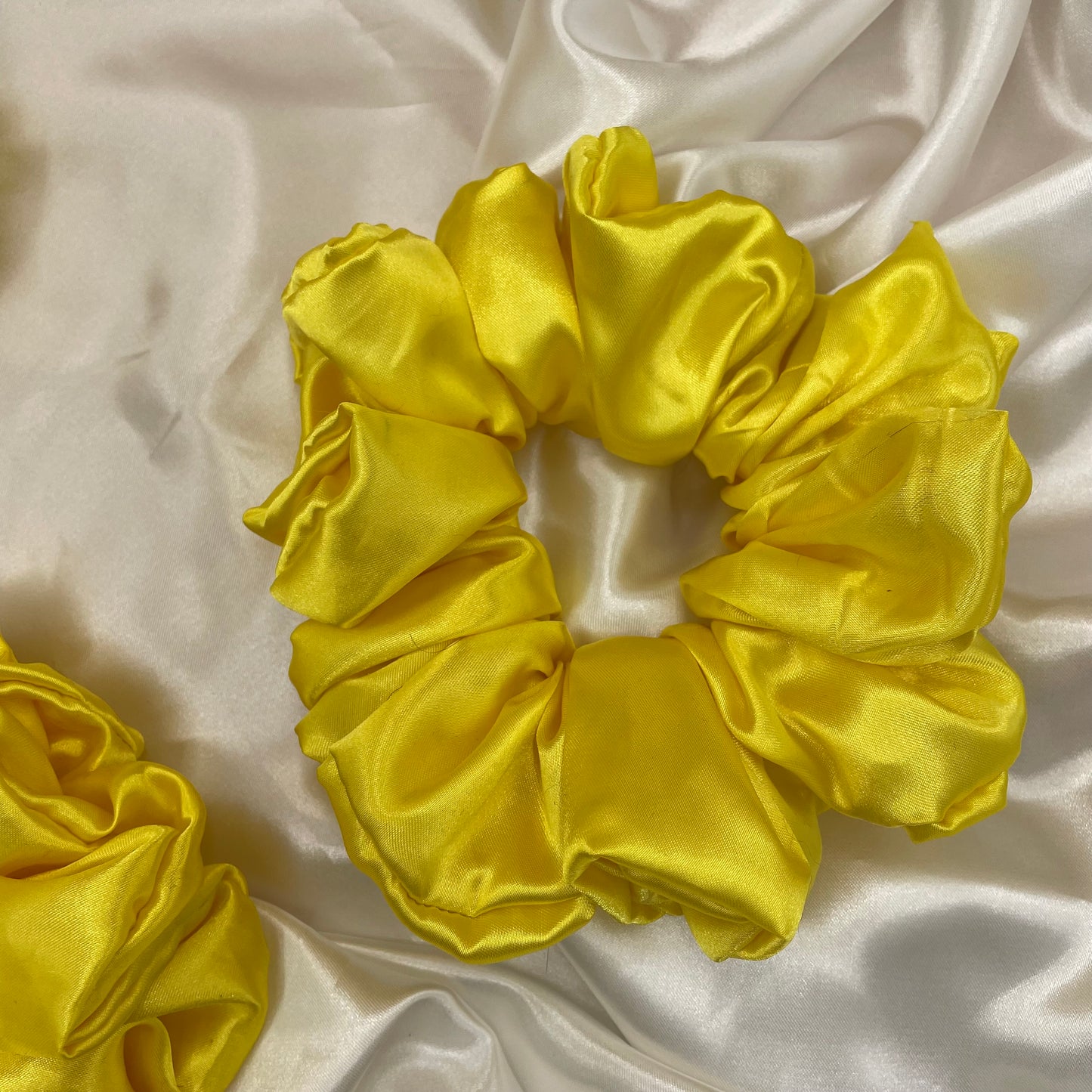 Sunshine Glow - Extra Large Satin Scrunchie