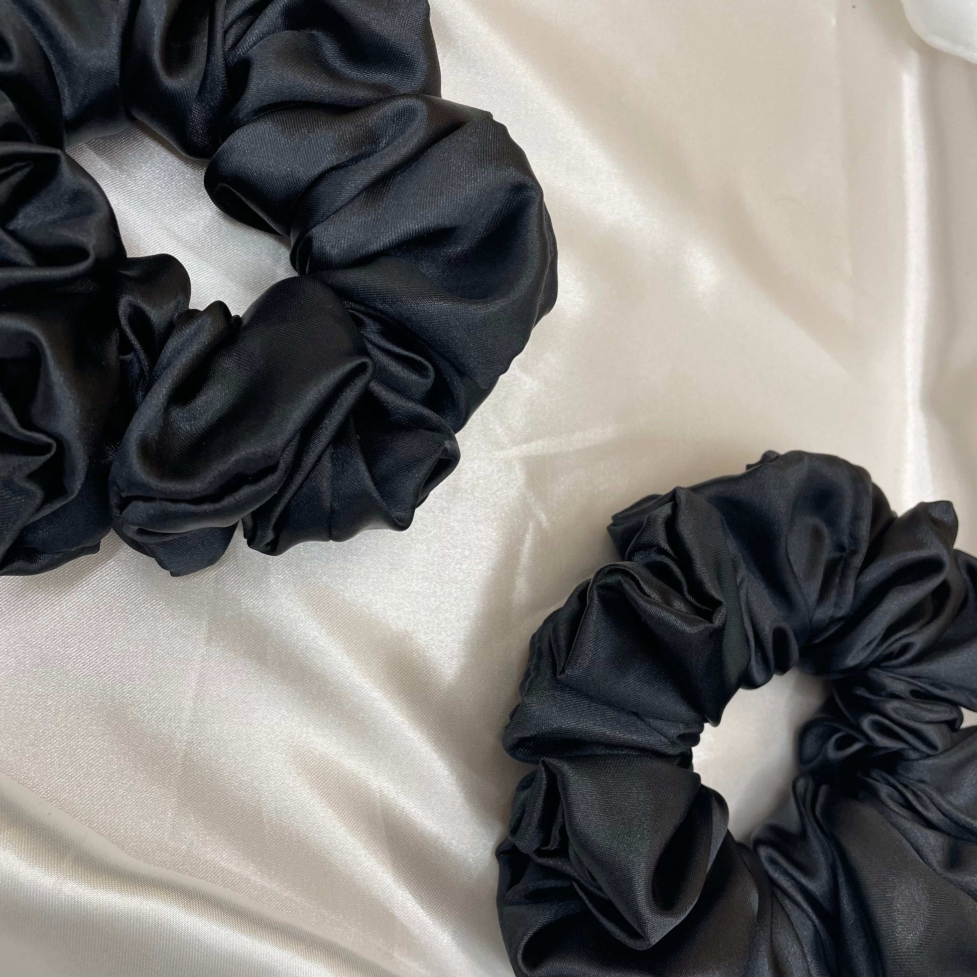 Midnight Luxe - Extra Large Satin Scrunchie