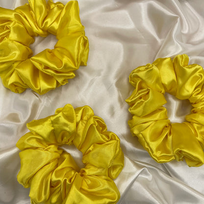 Sunshine Glow - Extra Large Satin Scrunchie