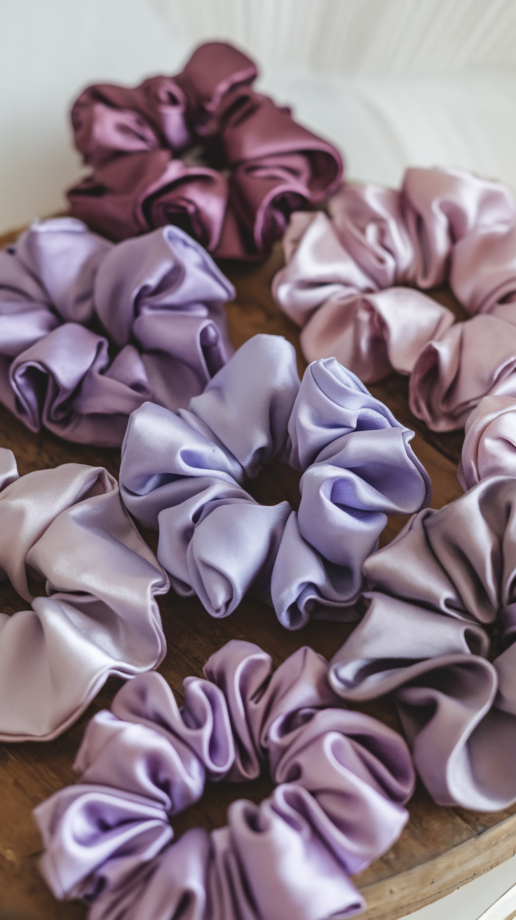 Luxury Satin Scrunchies | Eco-Friendly Hair Ties