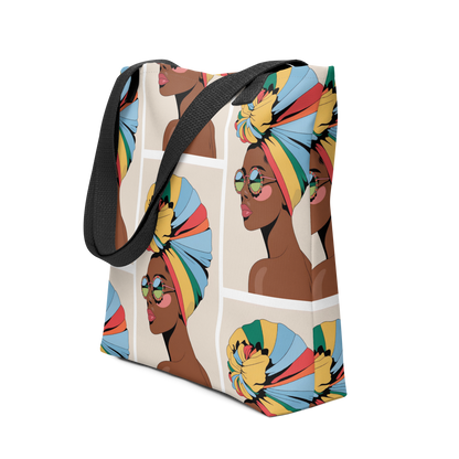 Vibrant Queen Design Tote Bag – Spacious, Stylish & Durable