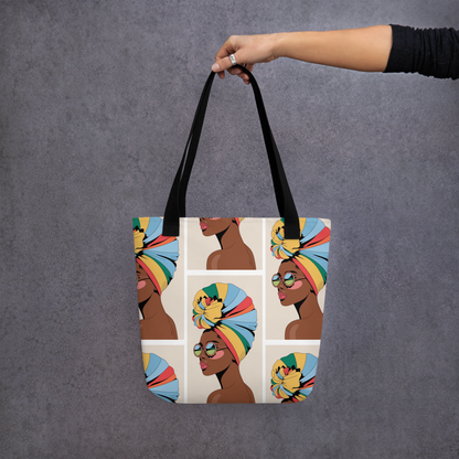 Vibrant Queen Design Tote Bag – Spacious, Stylish & Durable