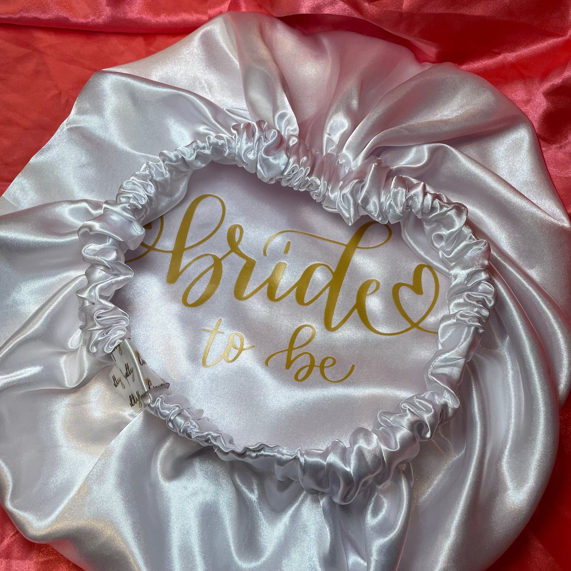 All-White Wedding Night Bonnet for the Bride - Crowned by RoyaltyBride to be5