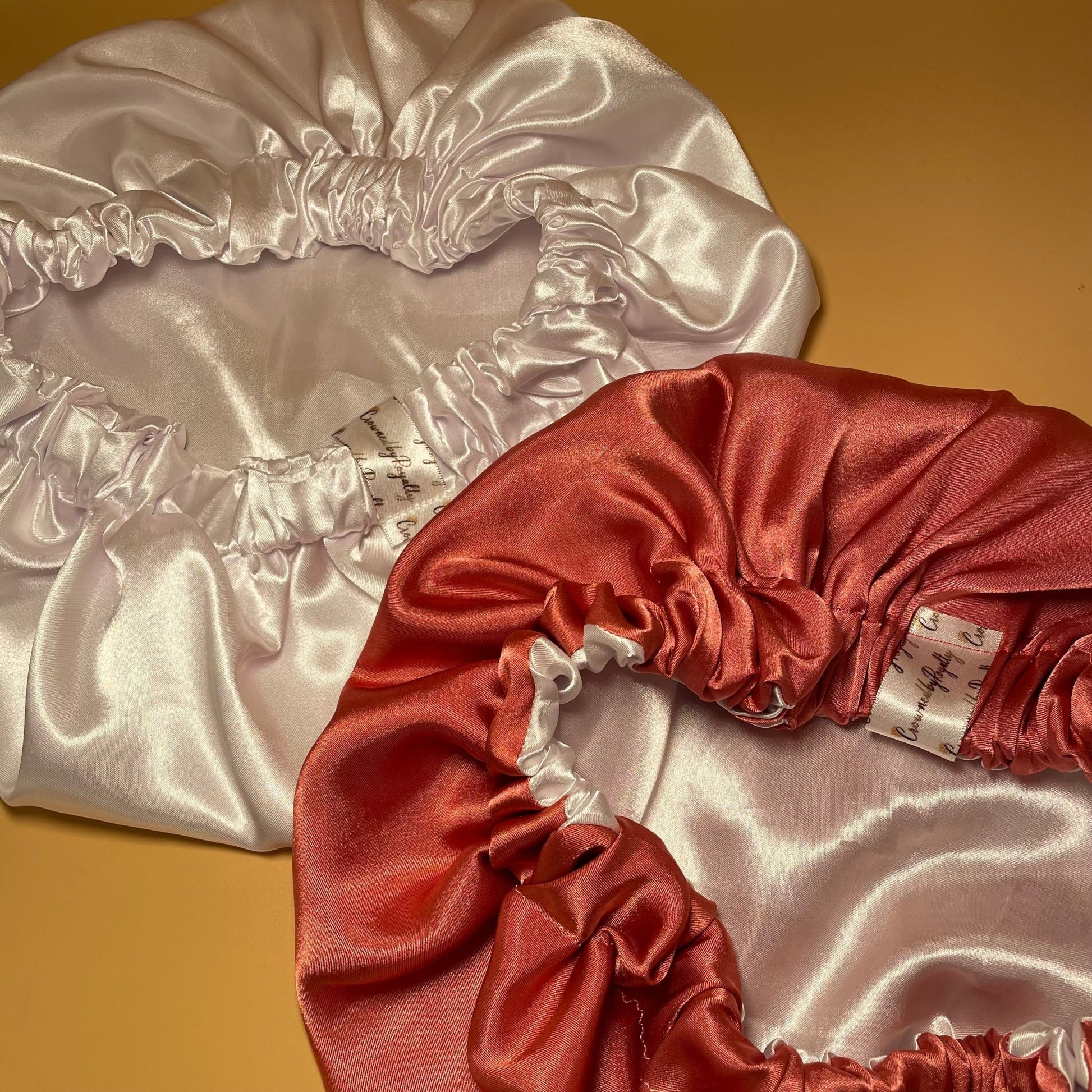 Bridal Elegance Reversible Bonnet Set - Crowned by RoyaltyPack of 3