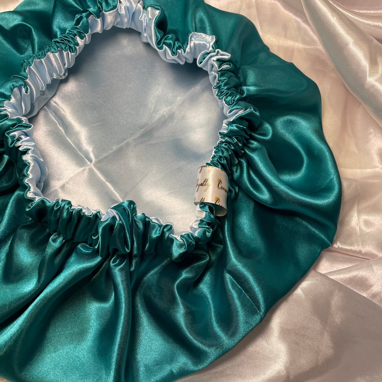 LimeMint Satin Bonnet - Crowned by RoyaltyOne Size