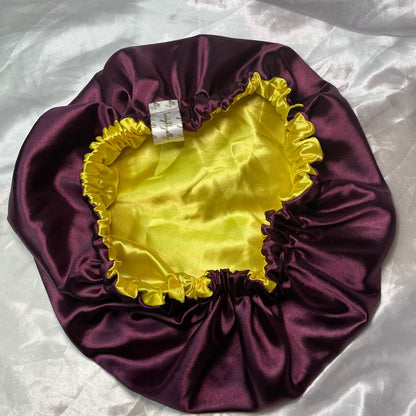 VinoLuxe Reversible Satin Bonnet - Crowned by RoyaltyAdults