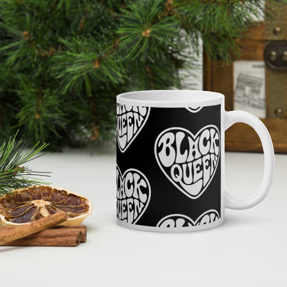 Black Queen Ceramic Mug – Bold, Durable & Stylish