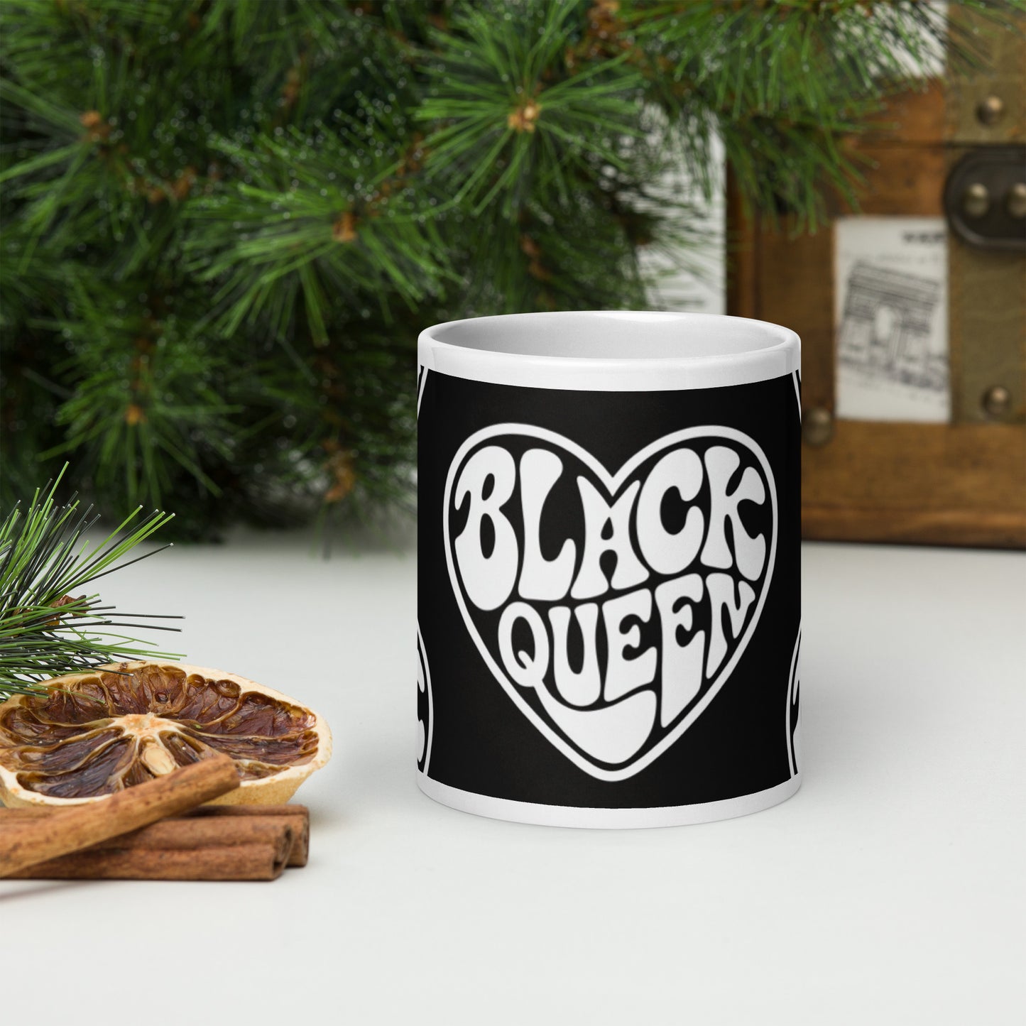 Black Queen Ceramic Mug – Bold, Durable & Stylish