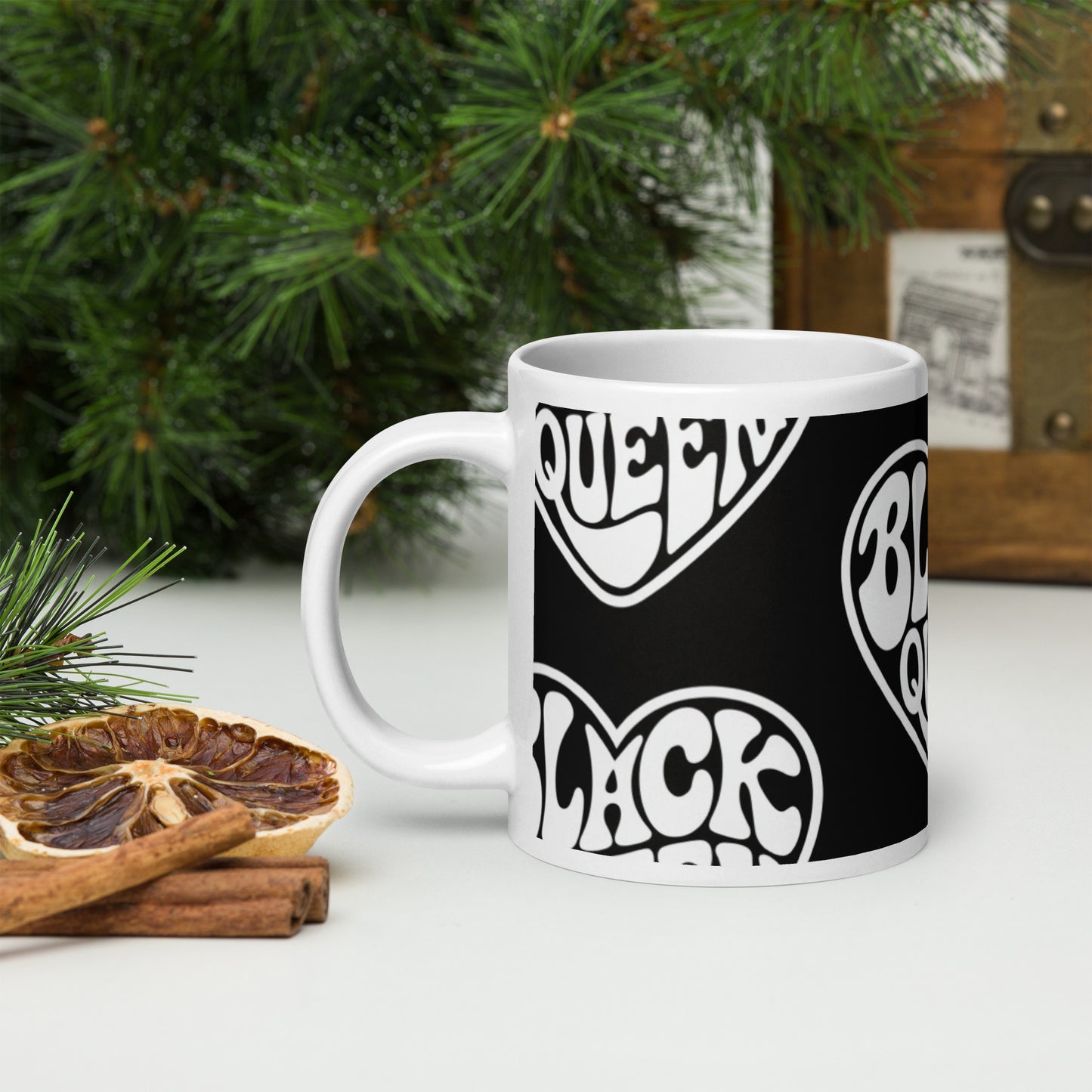 Black Queen Ceramic Mug – Bold, Durable & Stylish