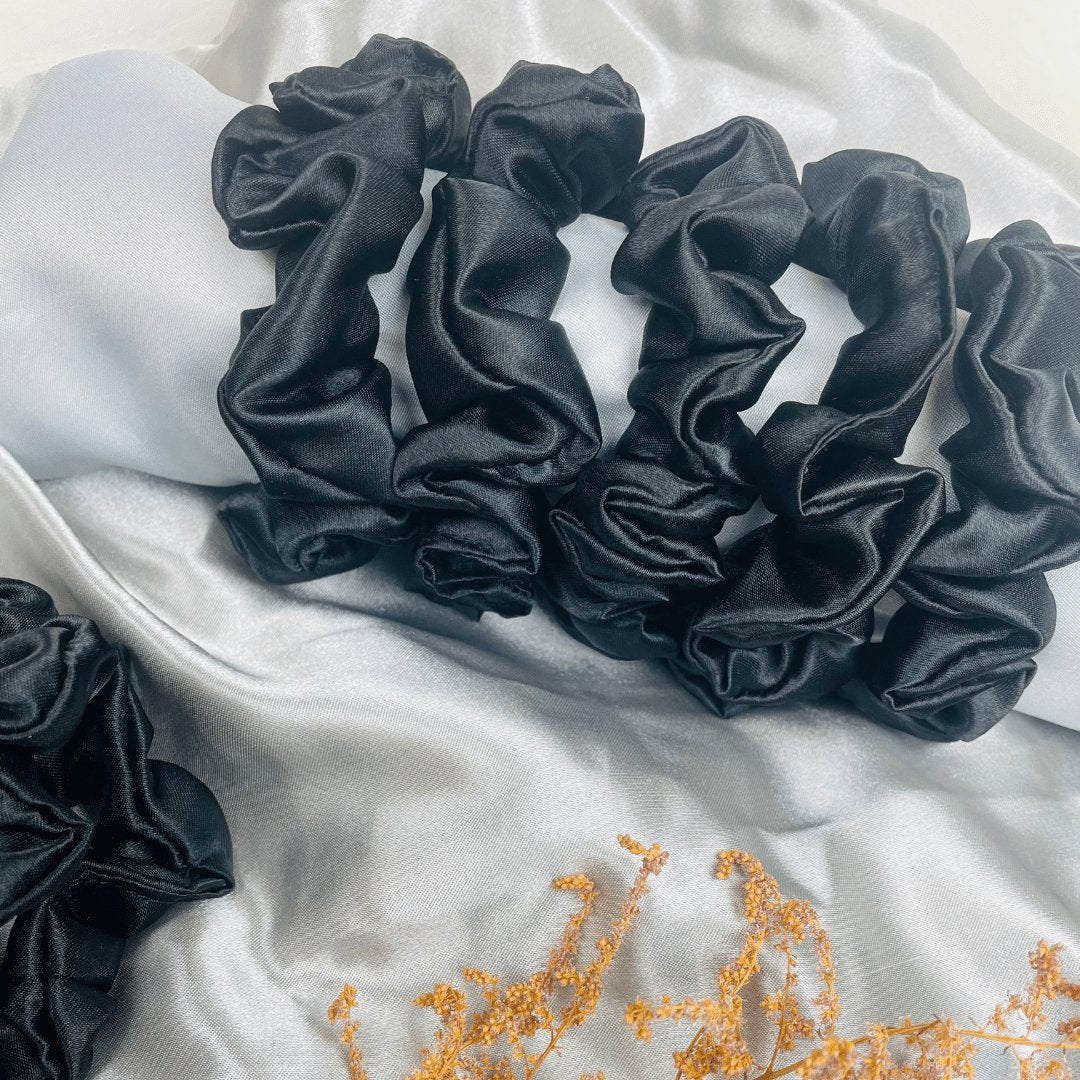 BLVK Satin Scrunchies - Crowned by RoyaltySmall