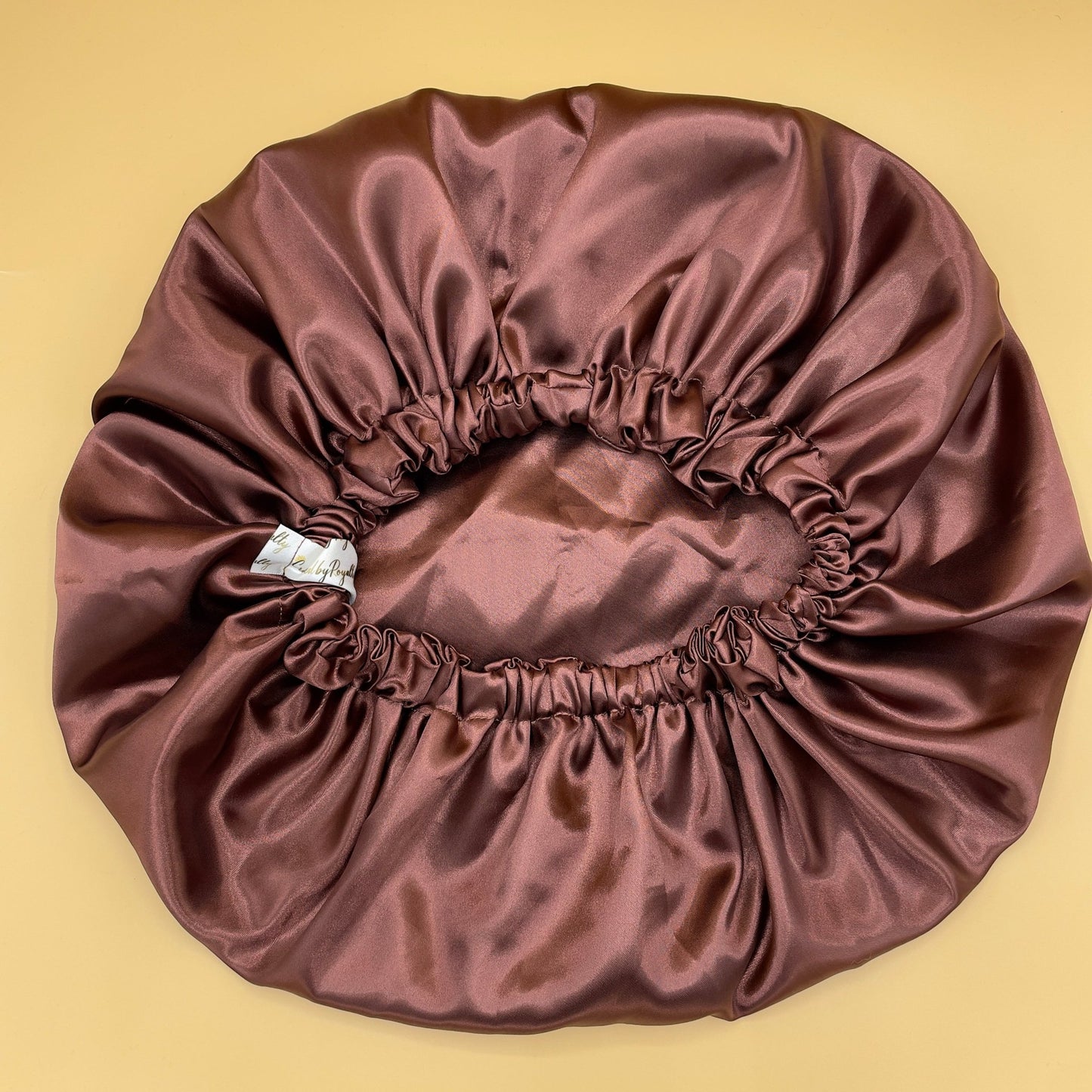 Bordeaux Bliss Satin Sleep Bonnet - Crowned by RoyaltyTeens