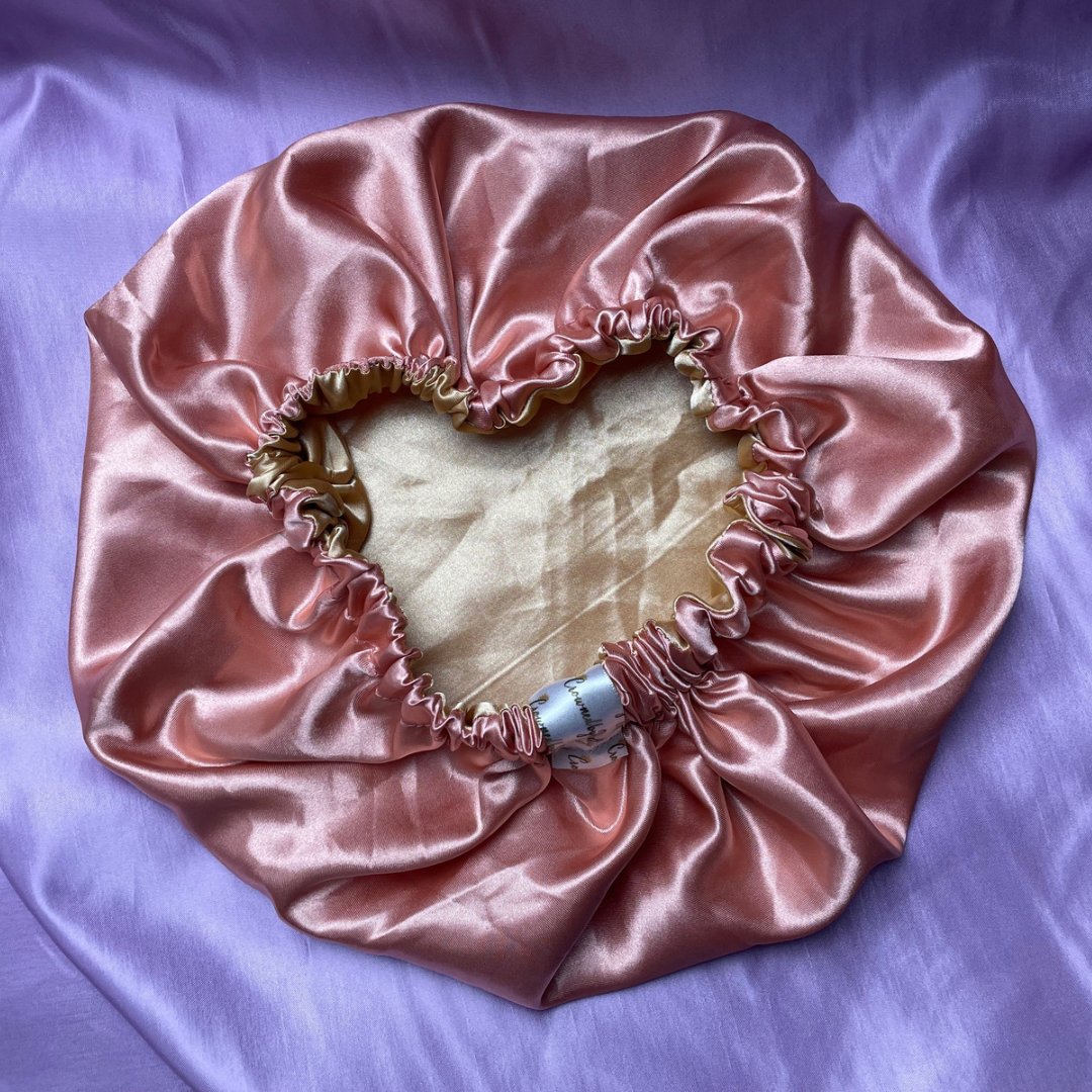 Golden Candy - Reversible Satin Bonnet - Crowned by RoyaltyAdults