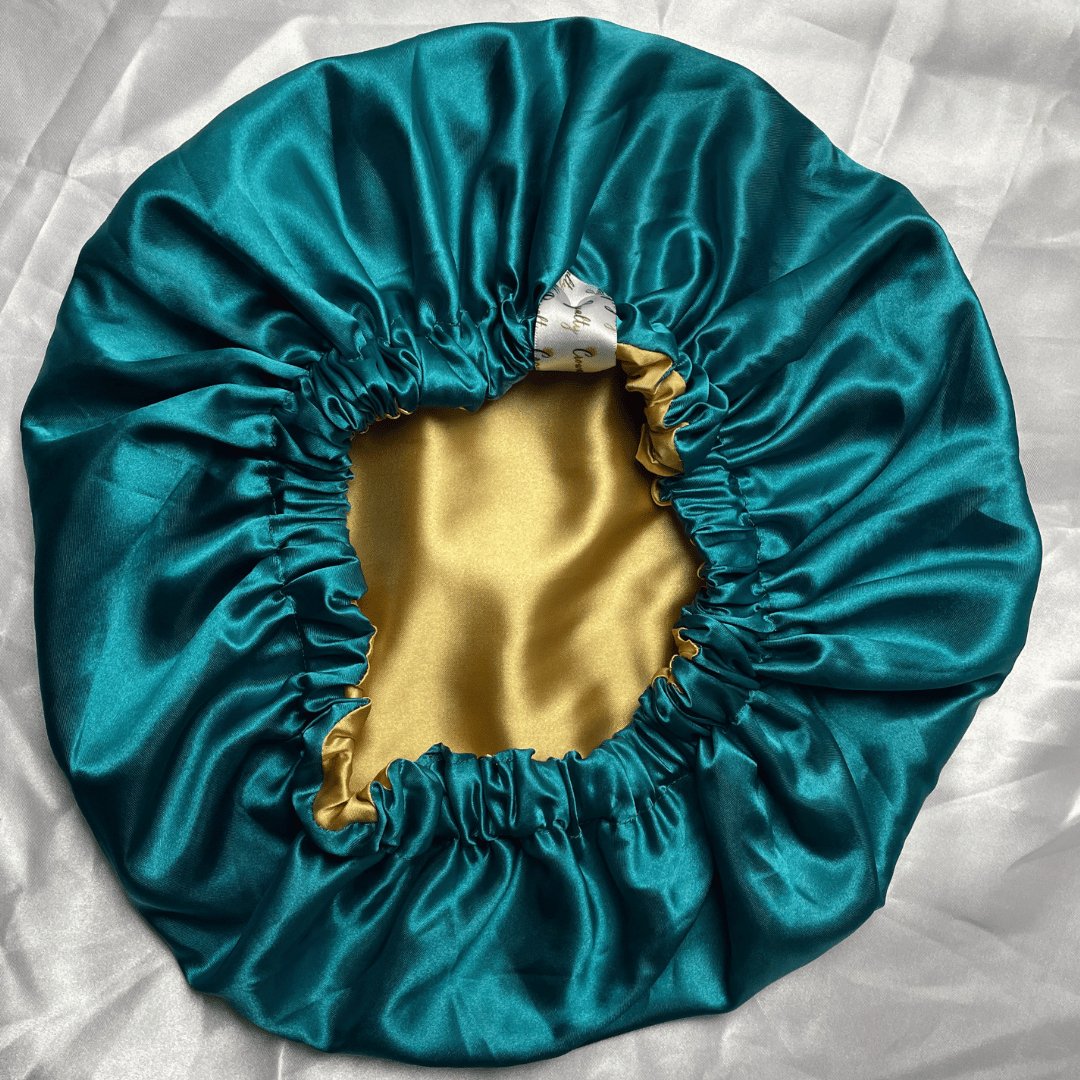 Golden Kiwi Satin Bonnets - Crowned by Royalty