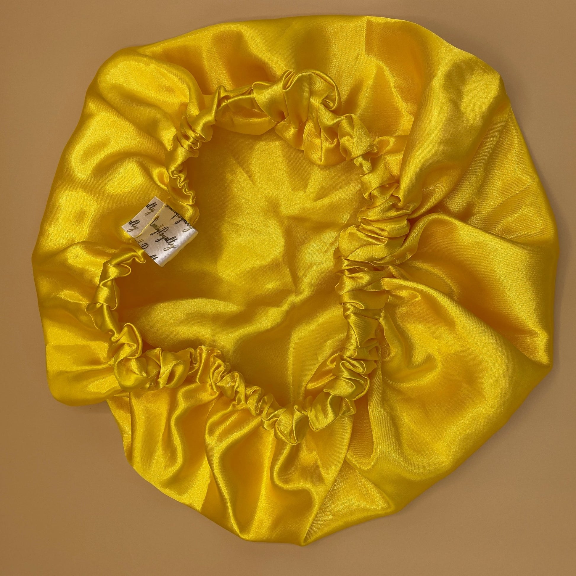 Golden Slumber Satin Hair Bonnet - Luxurious Nighttime Hair Protection - Crowned by RoyaltyKids