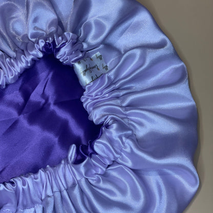 Royal Lavender - Satin Bonnet - Crowned by RoyaltyAdults