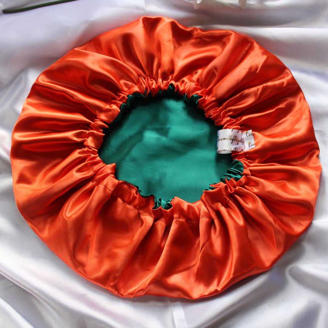 Spiced Goddess - Reversible Satin Bonnet - Crowned by RoyaltyTeens