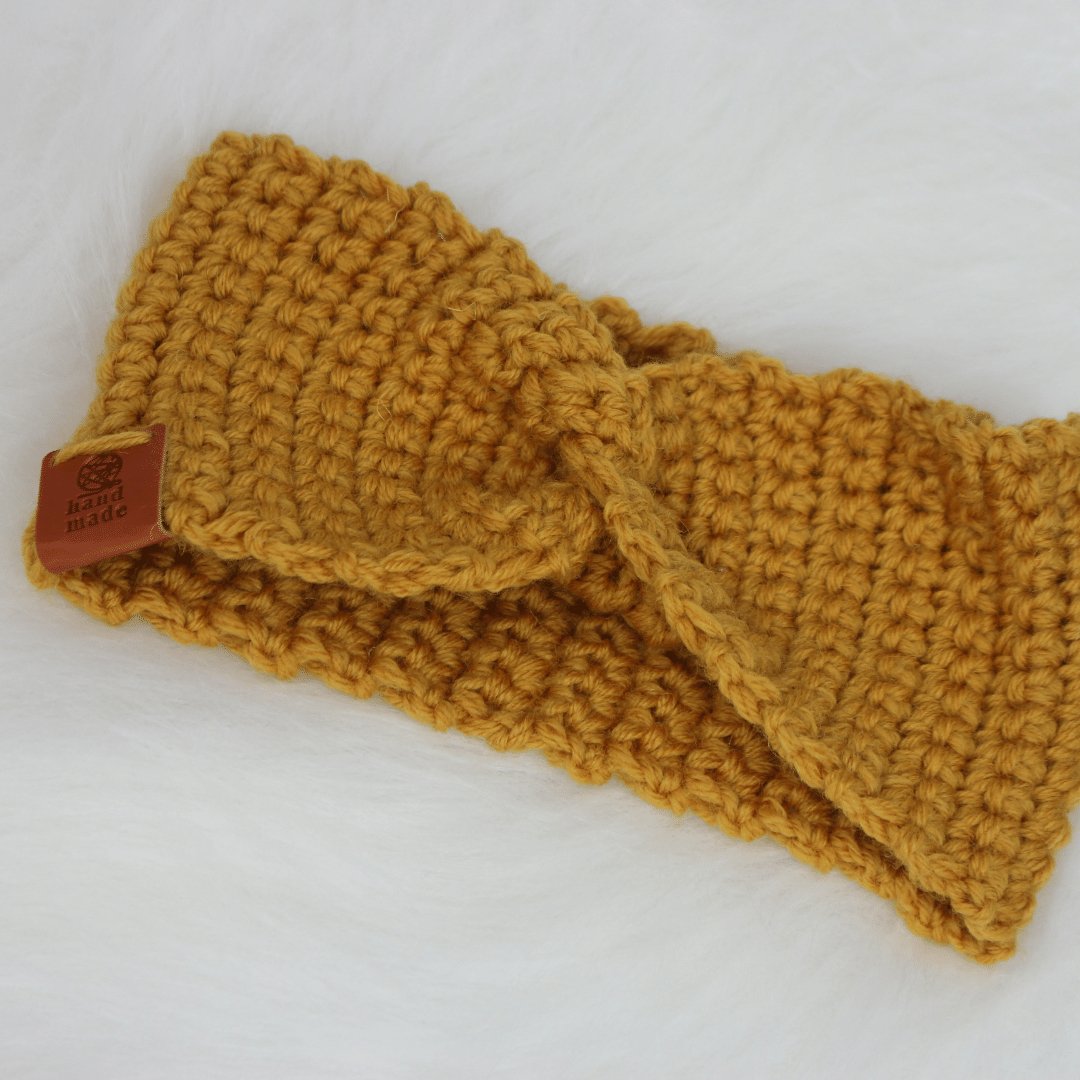 Stylish and Cozy Crochet Earwarmers Headbands for Winter - Crowned by RoyaltyGold