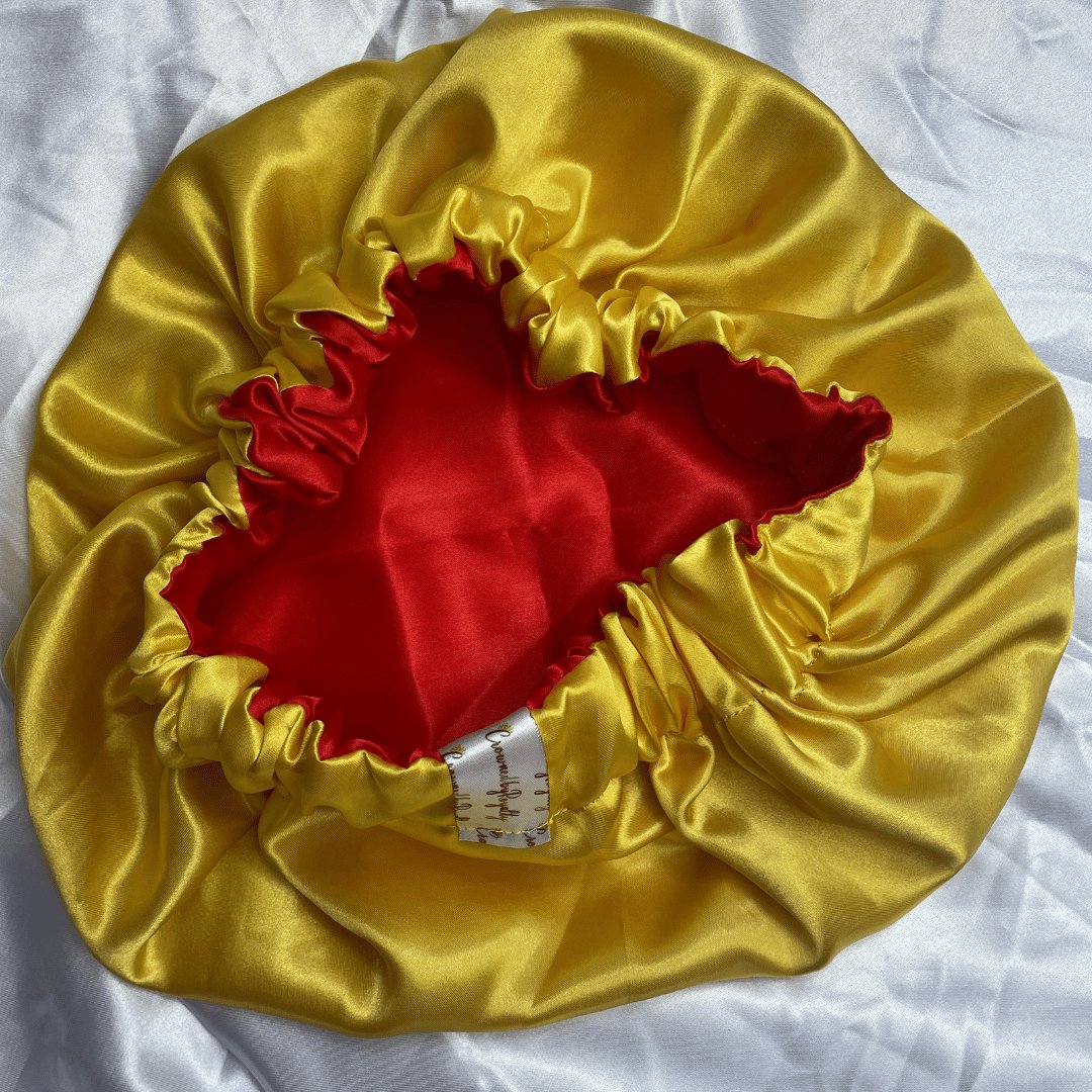 Sunset Bliss Satin Bonnet - Crowned by Royalty