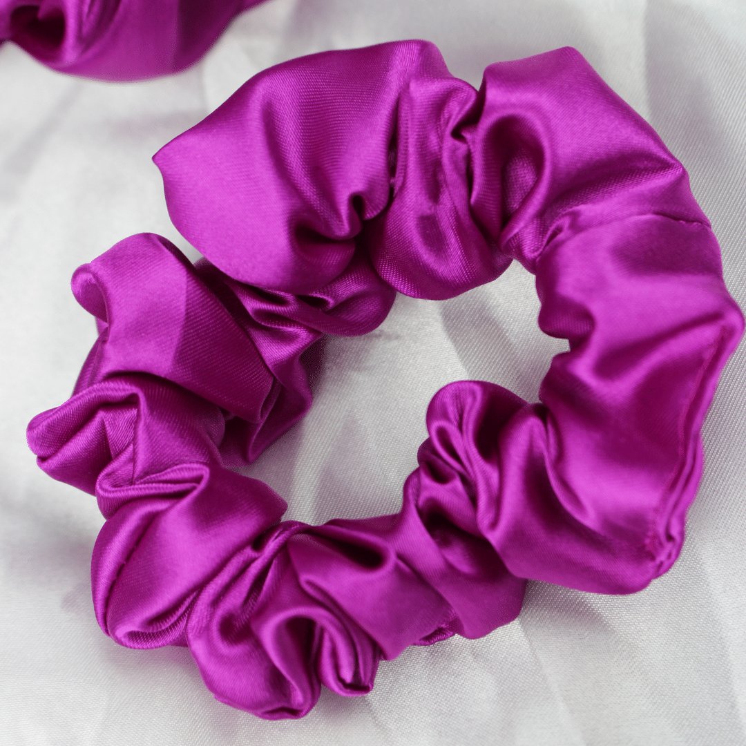 Violeta Satin Scrunchies - Crowned by RoyaltySmall