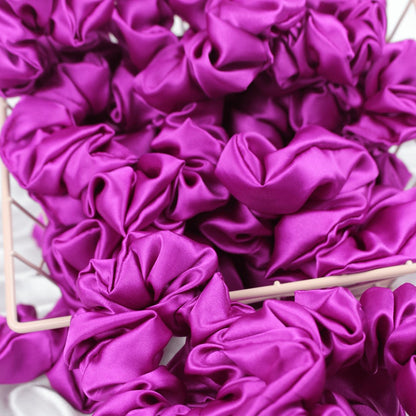 Violeta Satin Scrunchies - Crowned by RoyaltySmall